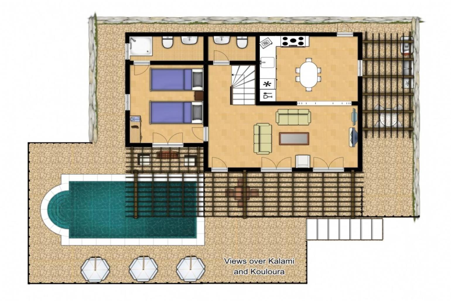 Villa Emilios Καλάμι Εξωτερικό φωτογραφία